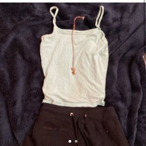 baby tank y2k light blue